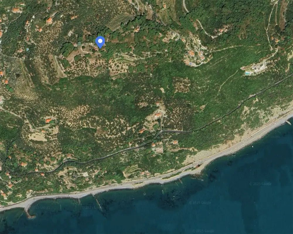 Map Sassolive Villa Alpicella